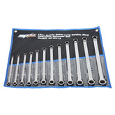 SET SPANNER DOUBLE RING GEARDRIVE 12PC METRIC SPTOOLS
